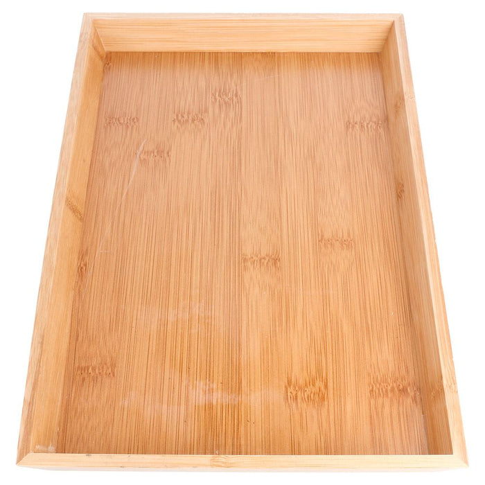 Bamboo serving tray made of bamboo 32 x 48 x 6 cm