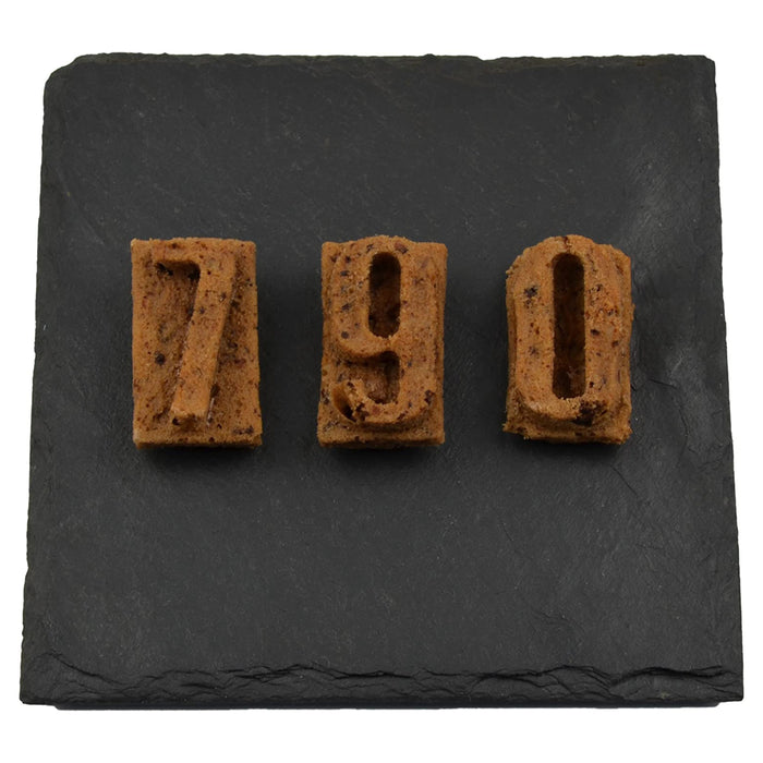 Silicone mold numbers - brown 21x11x2cm