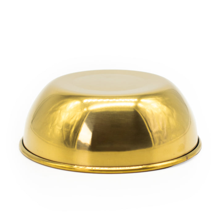 Stainless steel dip bowl dressing cup gold