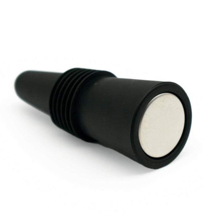 Bottle stopper wine stopper made of black silicone
