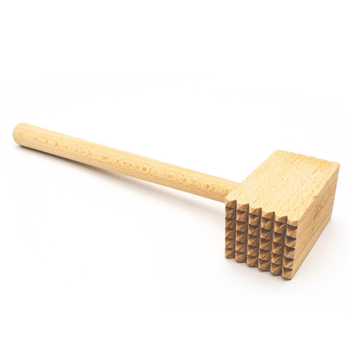 Fleischklopfer Holz Fleischhammer ohne Plastik