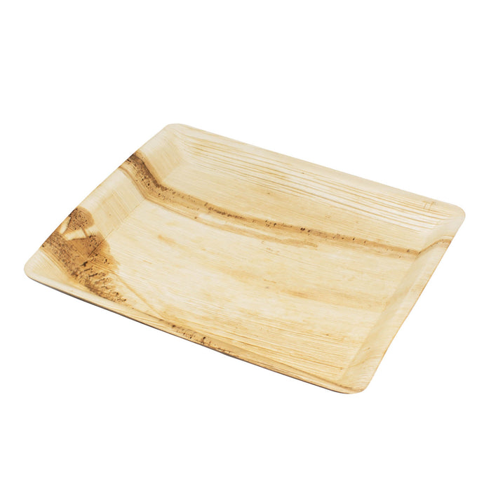 Palm leaf tray 32.5 x 26.5 cm, ½ Gastro-Norm rectangular