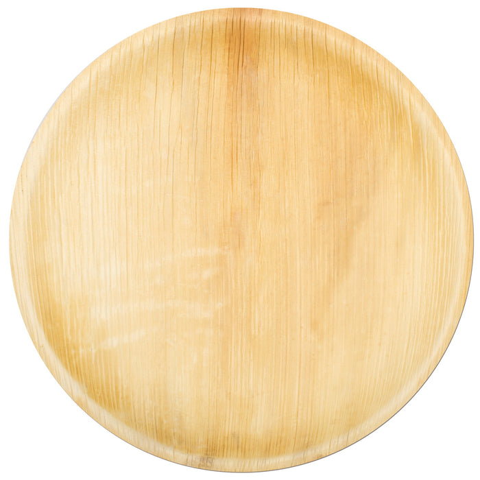 Palm leaf plate pizza round 34 cm