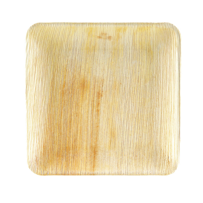 Palm leaf square plate 20 x 20 cm