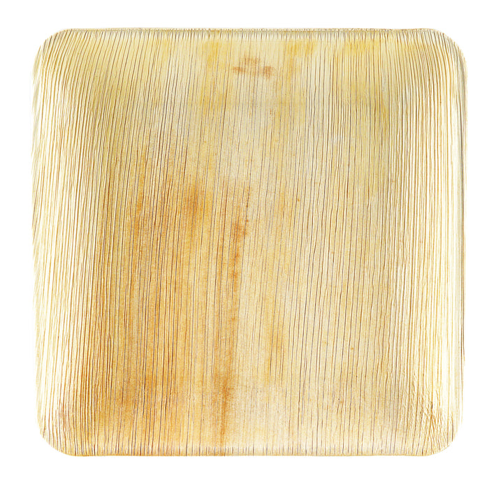 Palm leaf square plate 24 x 24 cm