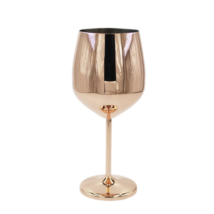 Stainless steel wine glass anthracite 500ml