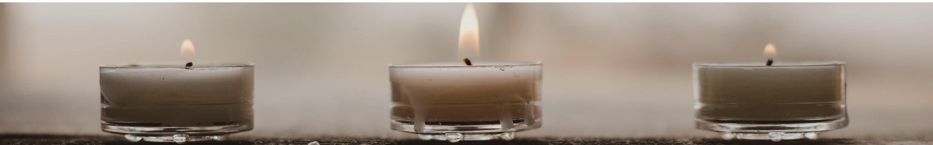 Tea lights without aluminum - Sustainable candles without aluminum