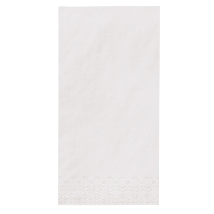Papier-Servietten - 2-lagig 33 x 33cm 1/8-Falz - weiß