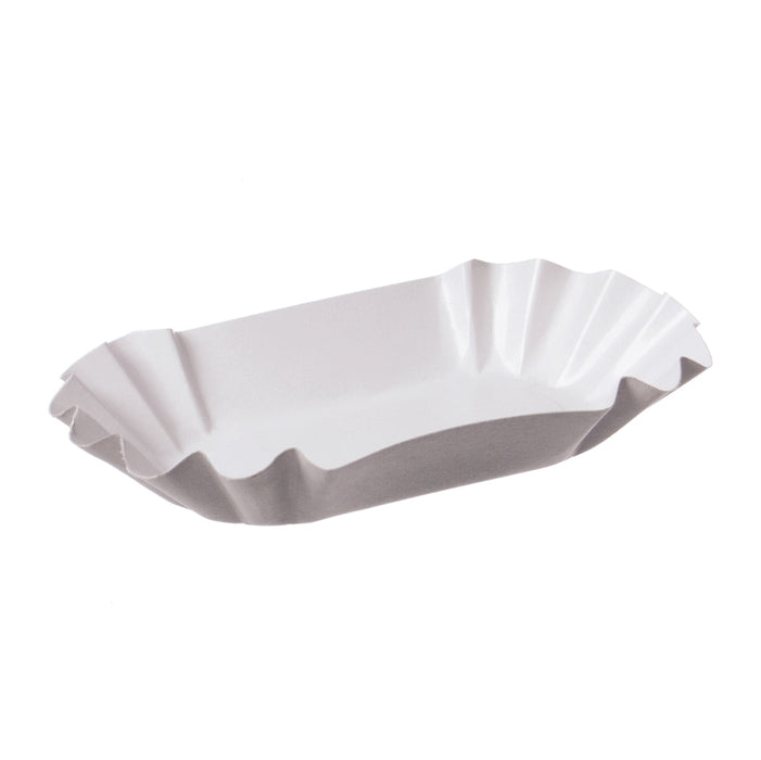Cardboard Bowl / Paper Bowl / Salad Bowl Disposable White - 10 x 17 x 3 cm