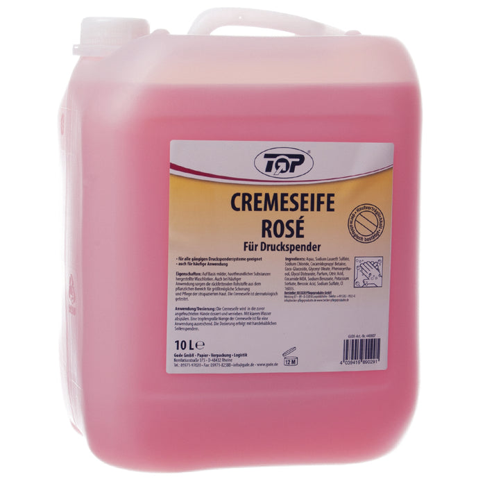 Seifencreme Rosé - 10 L