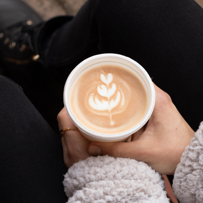 To Go Kaffeebecher, 300ml, Bagasse, Ø 9 x 9,7 cm