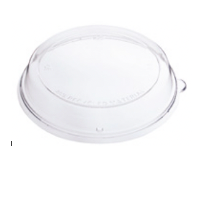 Couvercle saladier rond transparent 600ml RPET