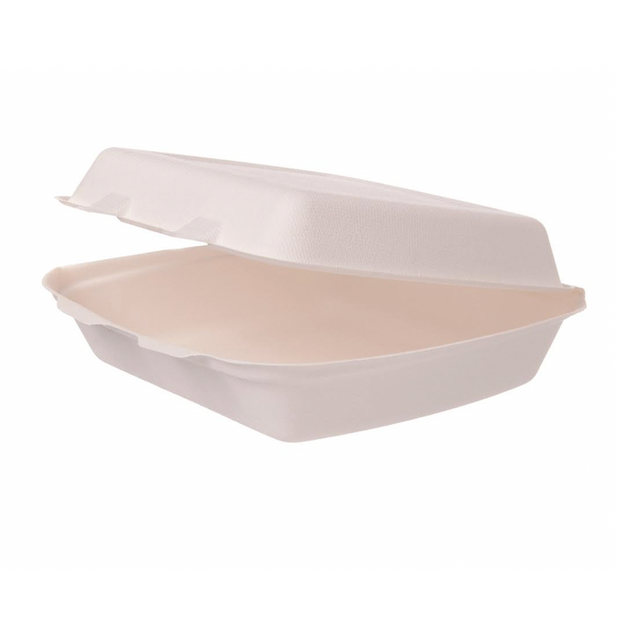 Hamburger Box XXL 21,6x21x10,3cm Bagasse