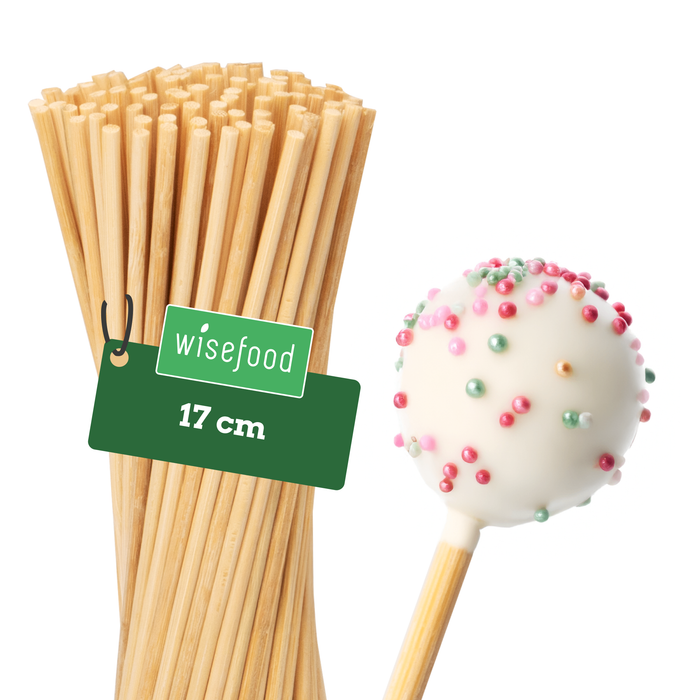 Cake Pop Sticks, Birkenholz, 17 cm