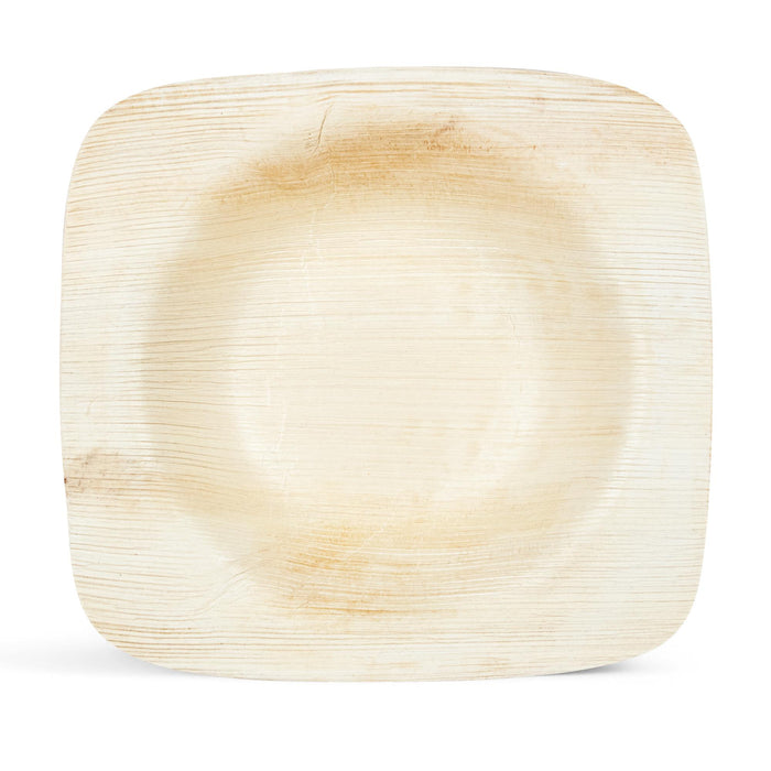 Palmblatt-Schale-Pasta, 750 ml, rechteckig, 26,5 x 25 x 5 cm