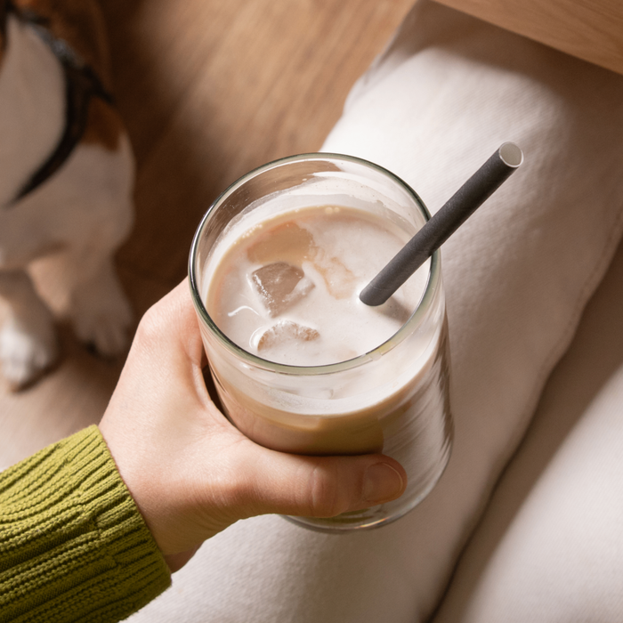 Papier-Strohhalme, schwarz, Ø 0,8 x 24,5 cm