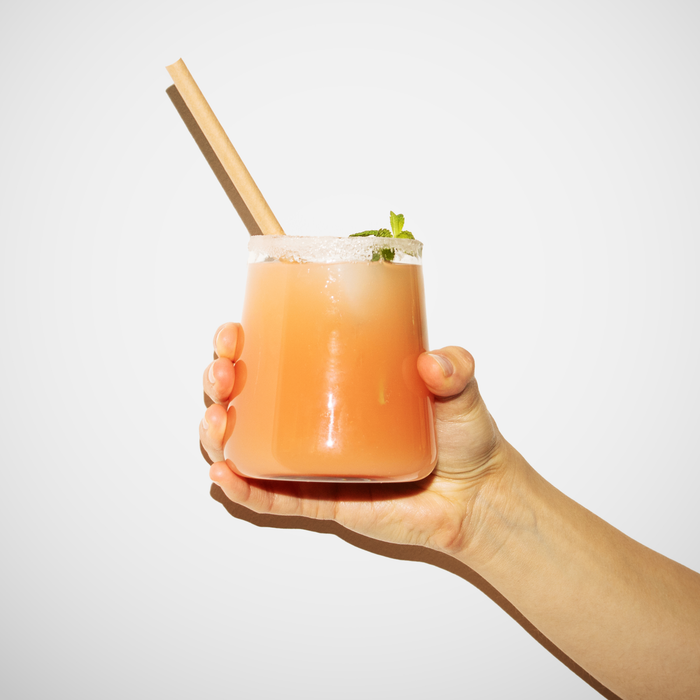 Papier-Strohhalme, braun, Ø 0,8 x 20 cm