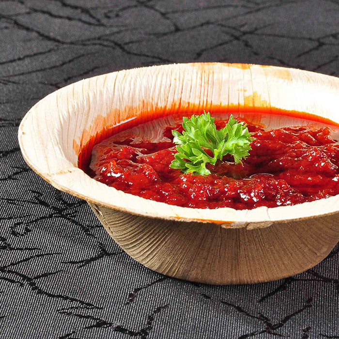 Bol feuille de palmier / bol rond 85ml Ø 10 cm