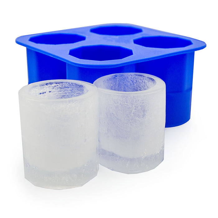 Silicone mold shot glasses - blue 12x12x7cm