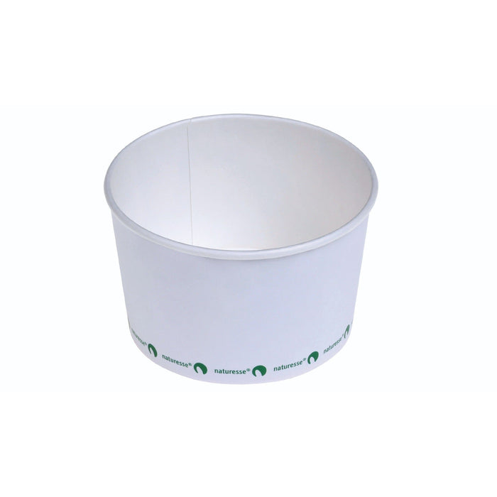 Dessert cup cardboard/PLA - 380ml - Ø10.5 x 6.5cm