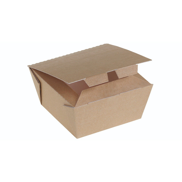 Food Box Kraft braun klein - 100x100x60mm