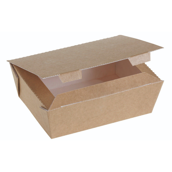 Food Box Kraft braun groß - 120x160x60mm