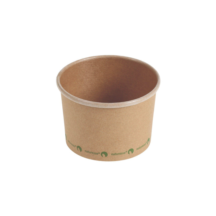 Brown cardboard soup cup - 230ml