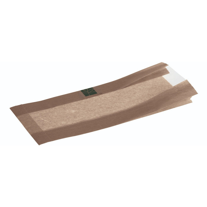 Sandwich bag with viewing window - 160+2x40x370mm