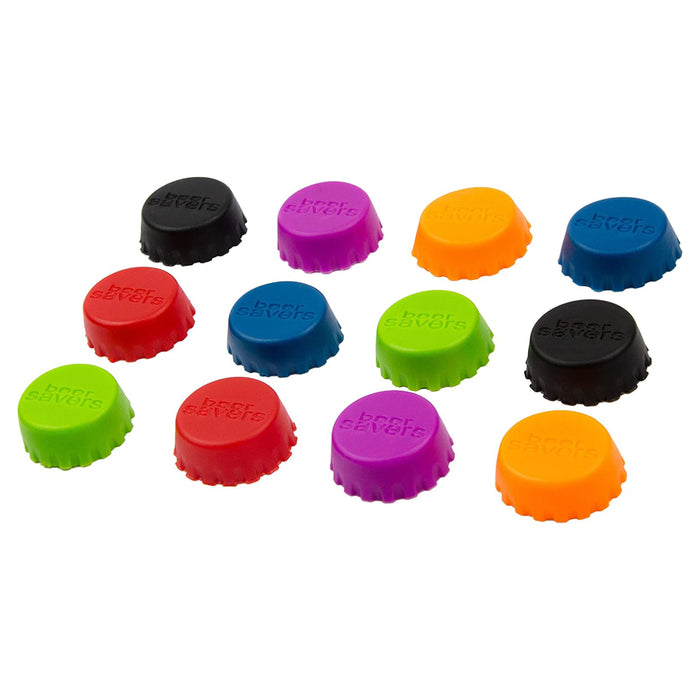 Silicone Bottle Caps Beer Saver - Set of 12 beersaver
