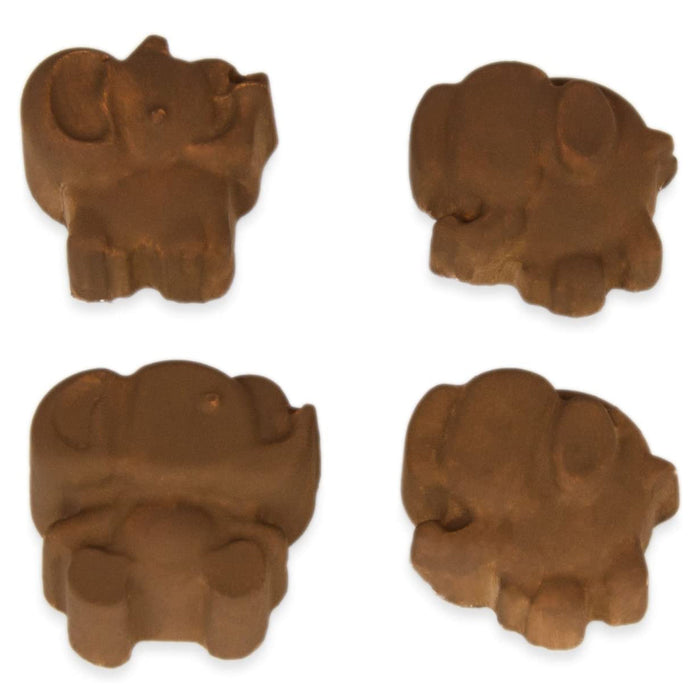 Silicone mold Elephant - brown 18x17x2cm