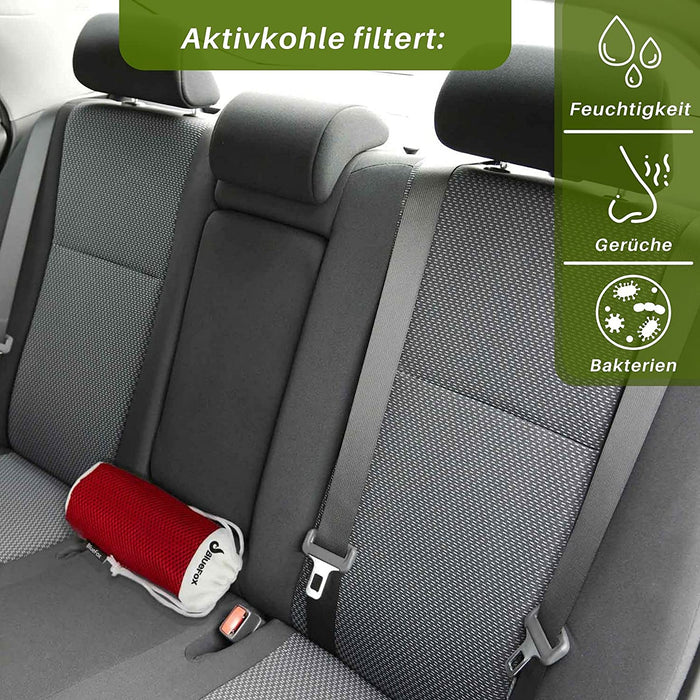 Bamboo activated carbon air freshener (200g) - red