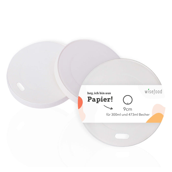 Paper lid (suitable for 300ml & 473ml cups) - Ø 90 mm