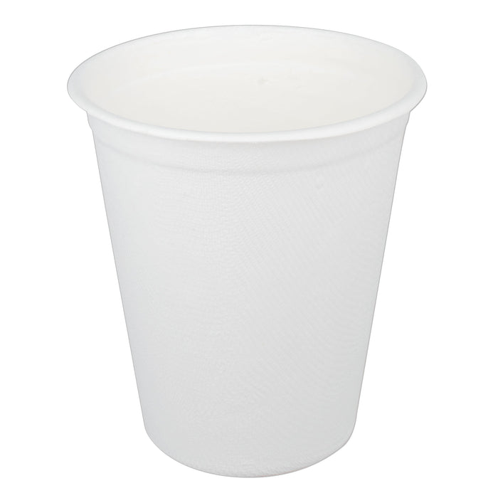 Bagasse coffee cup 200ml - Ø 80mm drinking cup - sugar cane disposable cup