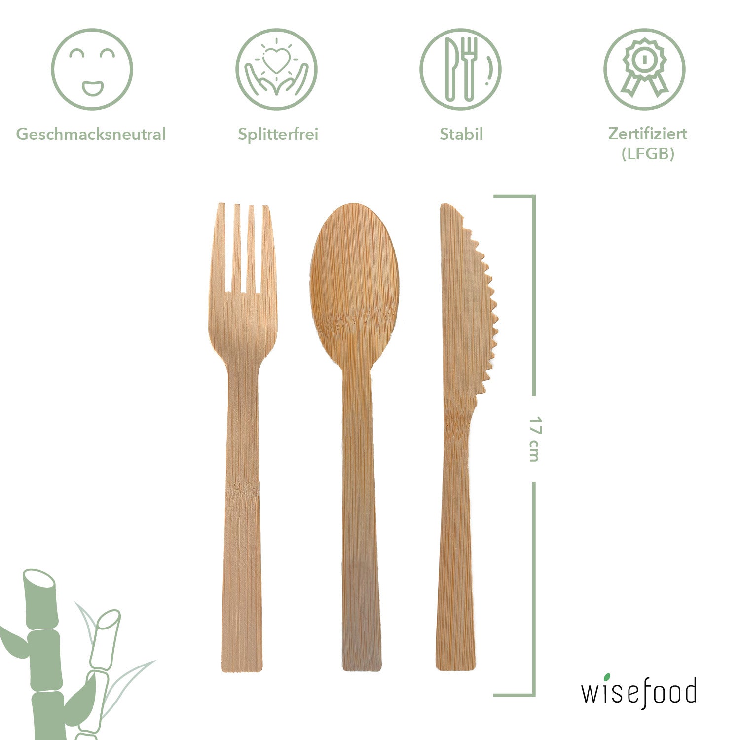 Bambus Geschirr  Wisefood
