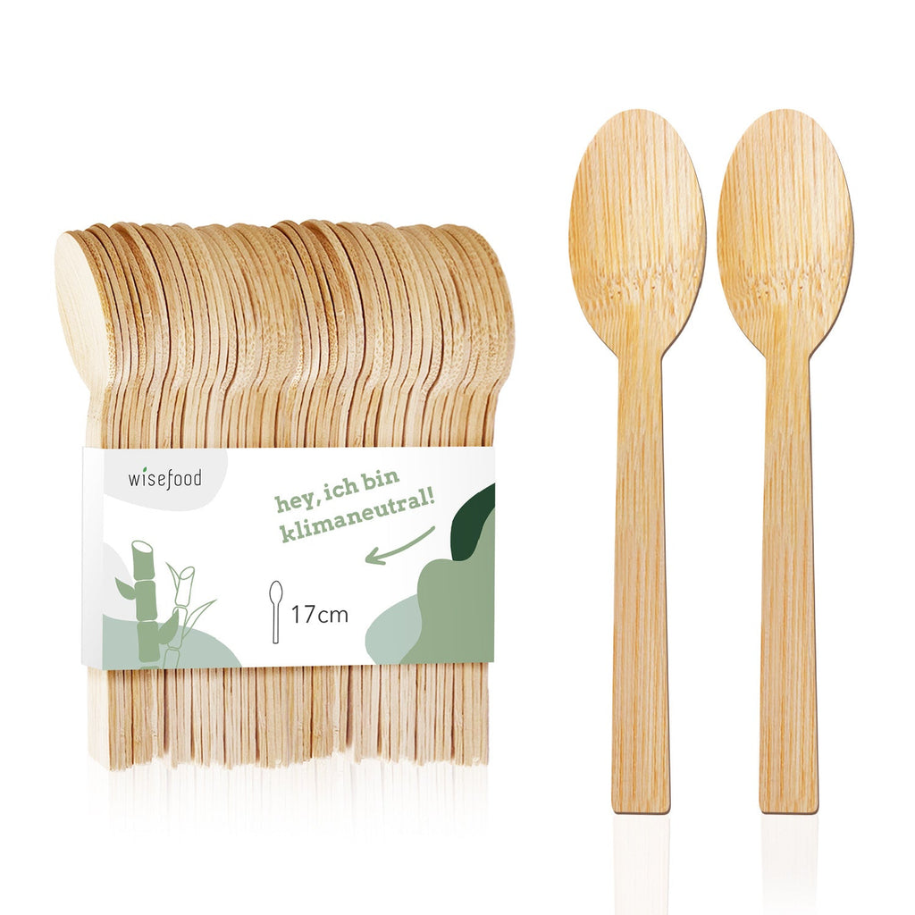 Bambus-Löffel, 17 cm — Wisefood
