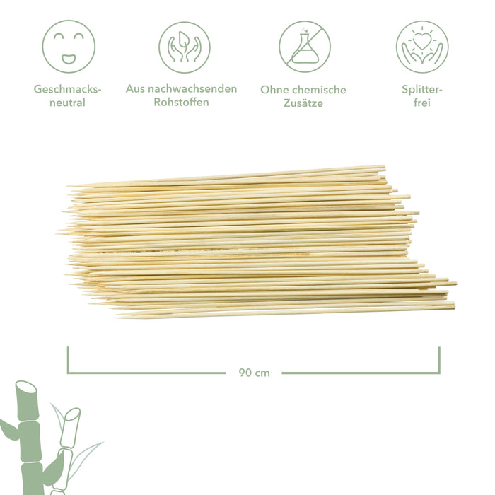 Bambus Spieß - 90 cm