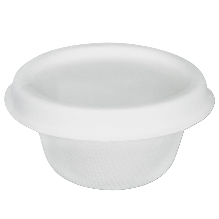 Bagasse dip bowl vaso para aderezo 2oz 60ml blanco