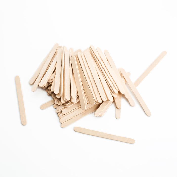 Birch Wood Ice Cream Sticks/Spatula - 11cm