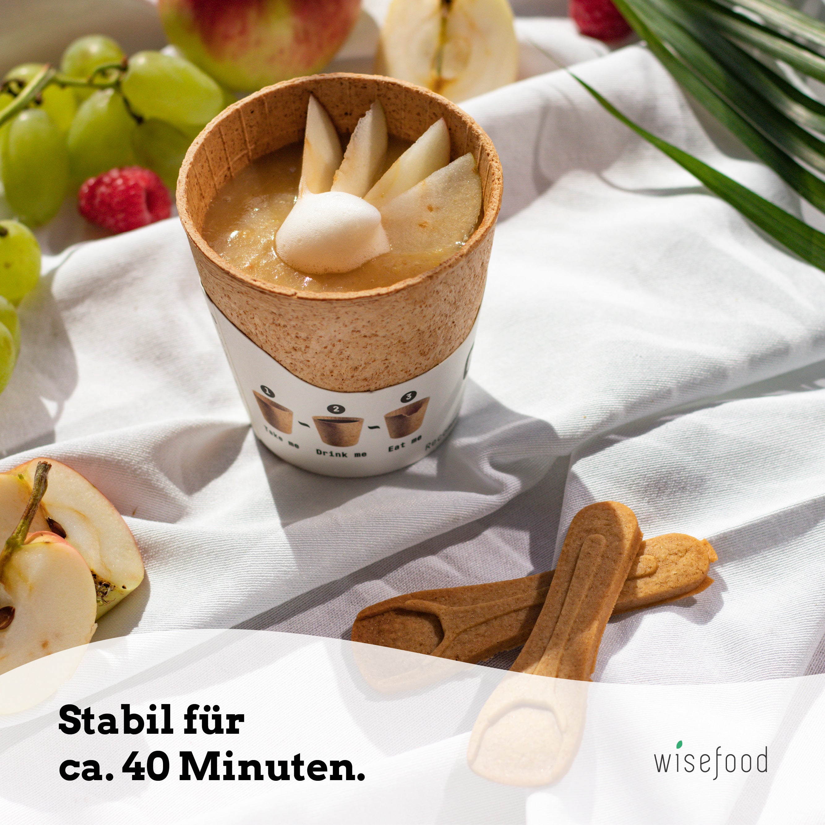 Edible cups Cupffee - 110ml / 220ml (coffee-to-go, cocoa, hot drinks ...