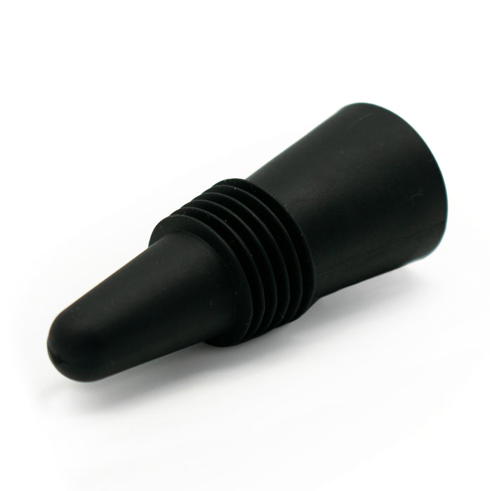 Bottle stopper wine stopper made of black silicone