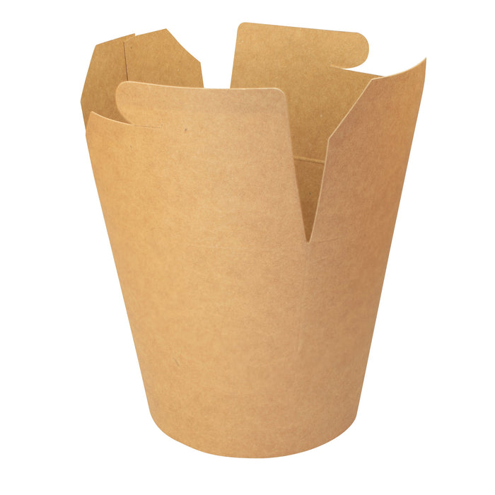 Paper Food Box - brown 700ml - PLA