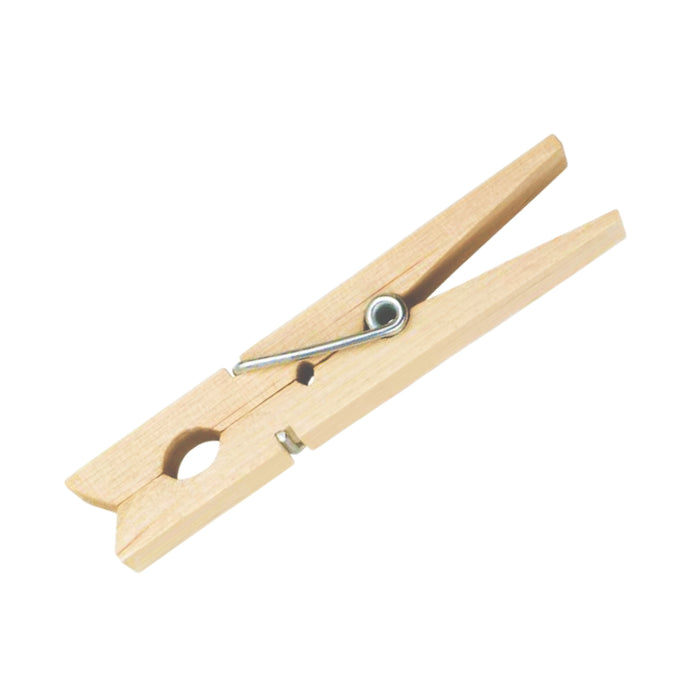 Birch wood clothespins - 7 cm