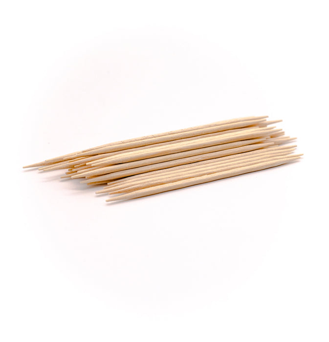 Birch wood toothpicks 1000 pcs. - 6.5 cm