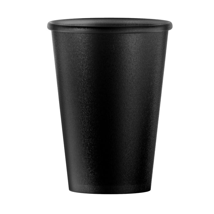 Vaso reutilizable negro - 200ml (PP)