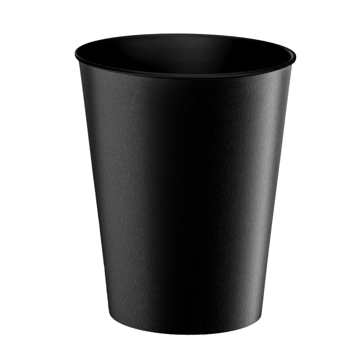 Bicchiere riutilizzabile nero - 200ml (PP)