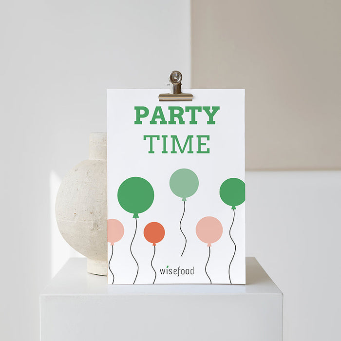 Gift voucher Wisefood as a printable PDF party