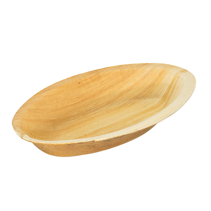 Palm leaf bowl oval 20 x 13 cm