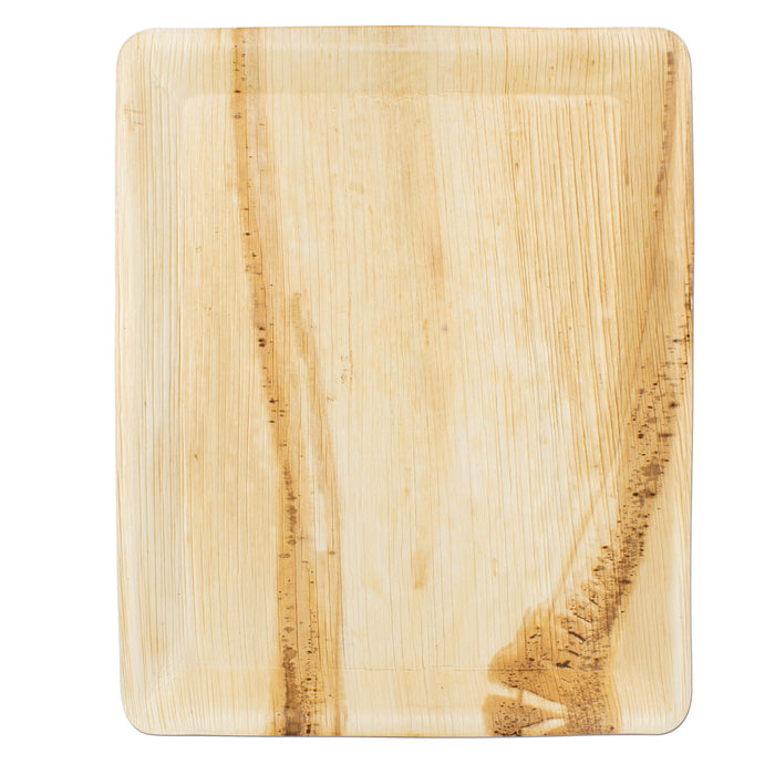 Palm leaf tray 32.5 x 26.5 cm, ½ Gastro-Norm rectangular