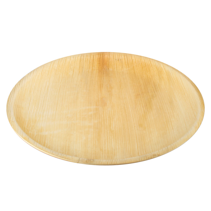 Palm leaf plate pizza round 34 cm