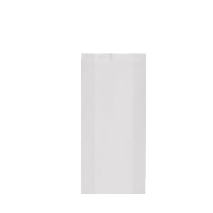 Paper bakery bag - white 14 x 6 x 32 cm